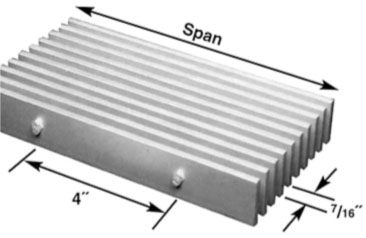 Brown-Campbell Company - 7A-4/7A-2 Aluminum Bar Grating