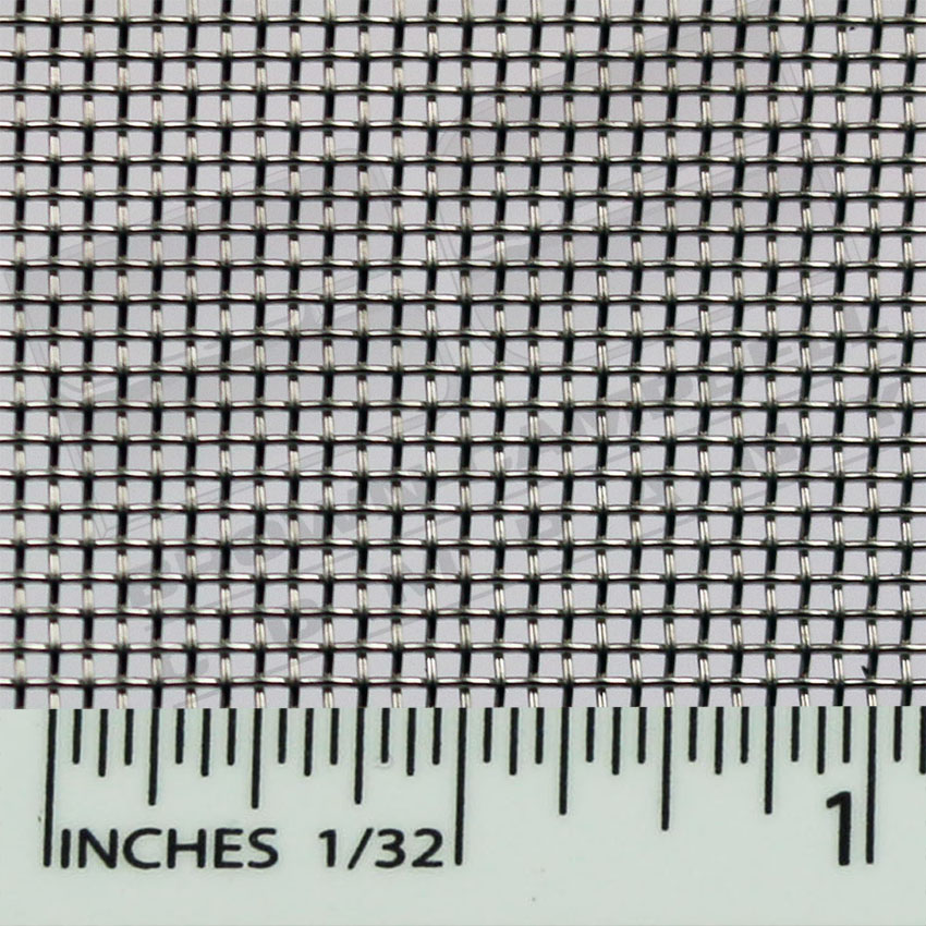 Tether zoals dat Machu Picchu WMS24014 | 24 MESH .014" Wire Diameter Woven Stainless Steel 304 Sold By  lineal foot | Brown-Campbell Company