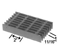 Brown-Campbell Company - 11S-4/11S-2 Stainless Steel Bar Grating