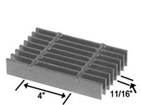 Brown-Campbell Company - 11S-4/11S-2 Stainless Steel Bar Grating