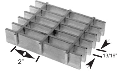 Brown-Campbell Company - 13AP4/13AP2 Aluminum Bar Grating