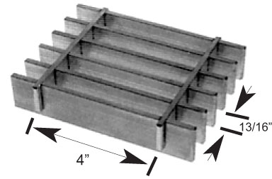 Brown-Campbell Company - 13AP4/13AP2 Aluminum Bar Grating