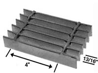 Brown-Campbell Company - 13-4/13-2 Carbon Light Duty Bar Grating