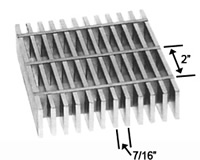 Brown-Campbell Company - 7-4/7-2 Carbon Light Duty Bar Grating
