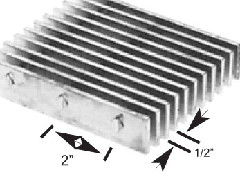 Brown-Campbell Company - 8A-4/8A-2 Aluminum Bar Grating