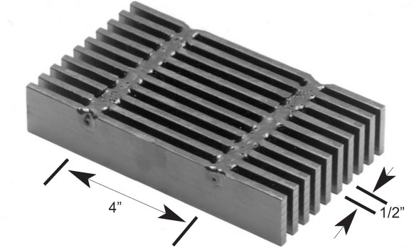Brown-Campbell Company - 8W4 Carbon Heavy Duty Bar Grating