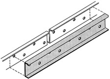 Grip Strut® Regular Accessories - Splice Plate Kit 30 Inch.