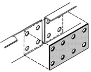 Grip Strut® Regular Accessories - Splice Plate Kit 7 Inch.
