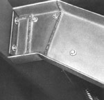 Grip Strut® Stair Treads stringer bolted solidly to top support.
