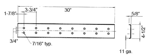 Perf-O Grip® Accessories Walkway Splice Kit