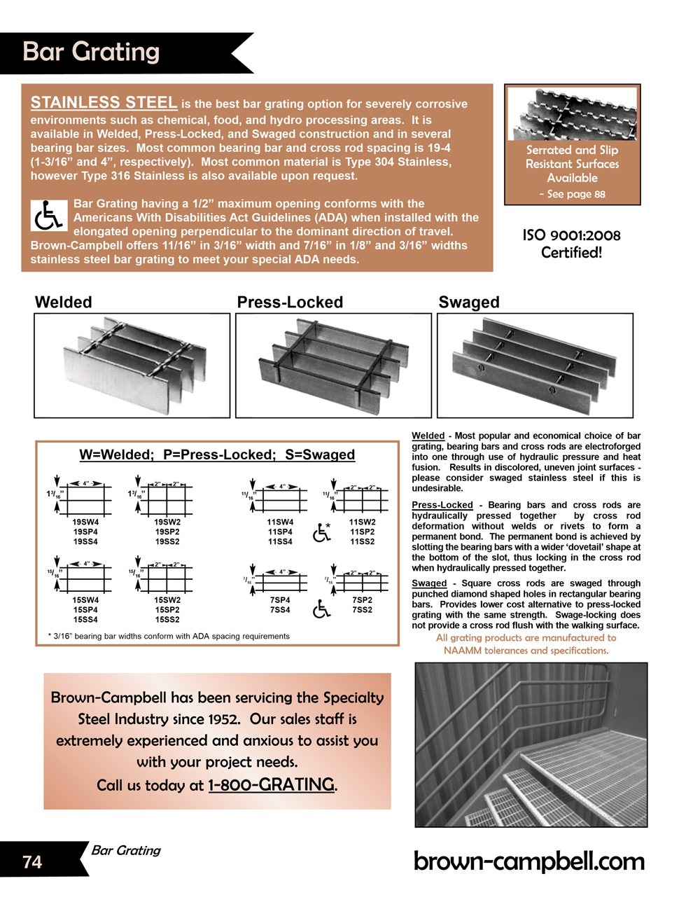 Master Catalog BrownCampbell Company