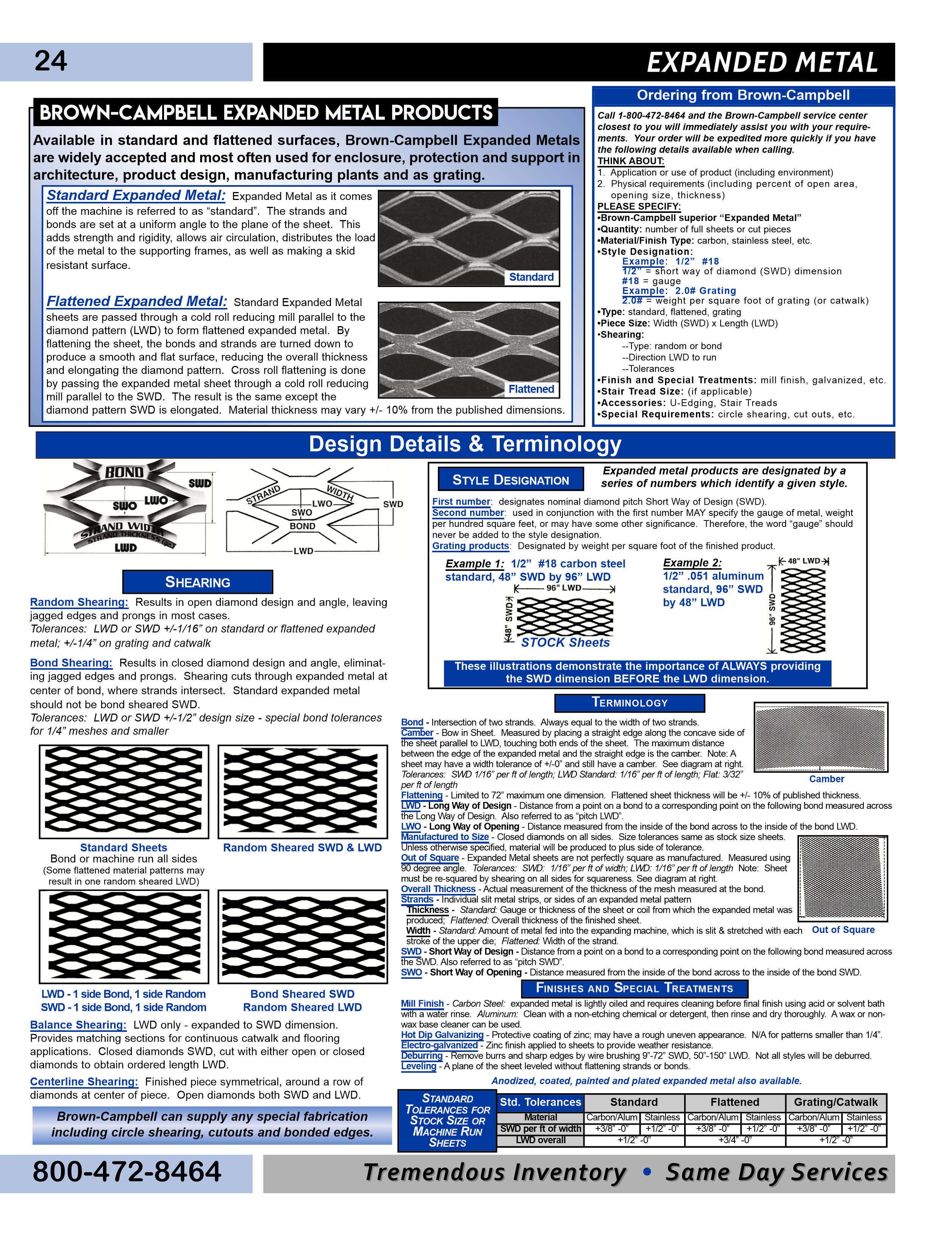 Product Guide BrownCampbell Company
