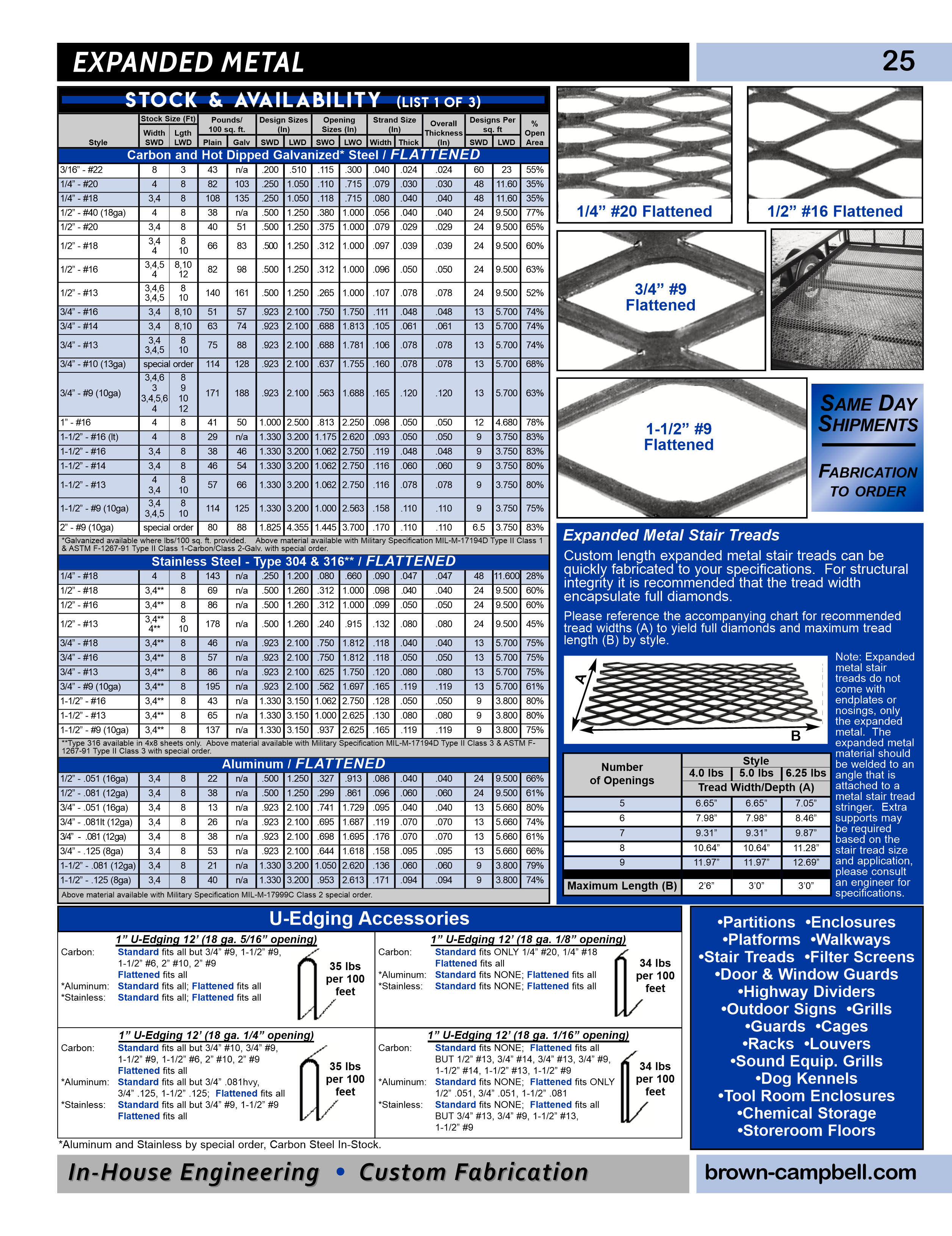 Product Guide BrownCampbell Company
